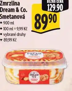 Albert Dream & co zmrzlina nabídka