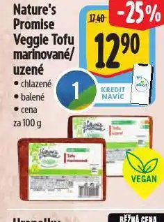 Albert Veggie tofu nabídka