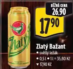 Albert Pivo zlatý bažant nabídka
