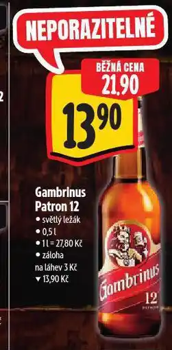 Albert Pivo gambrinus nabídka