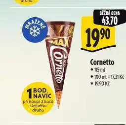 Albert Cornetto zmrzlina nabídka