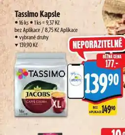 Albert Tassimo kávové kapsle nabídka