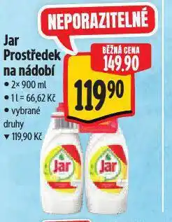 Albert Jar prostředek na mytí nádobí nabídka