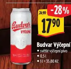 Albert Pivo budvar nabídka