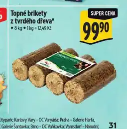 Albert Topné brikety nabídka