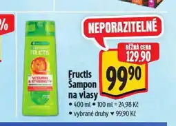 Albert Fructis šampon nabídka