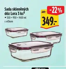 Albert Sada skleněných dóz nabídka