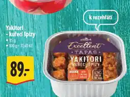 Albert Yakitori kuřecí špízky nabídka