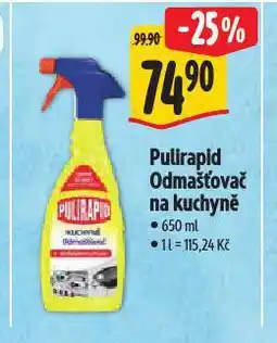 Albert Pulirapid odmašťovač kuchyně nabídka