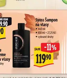 Albert Syoss šampon nabídka