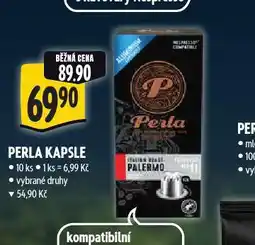 Albert Perla kávové kapsle nabídka