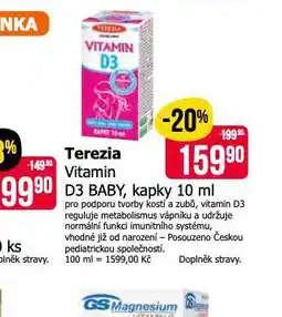 Teta Terezia vitamin d3 nabídka