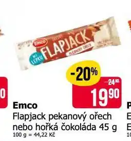 Teta Emco flapjack nabídka