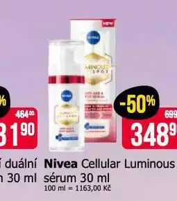 Teta Nivea sérum nabídka