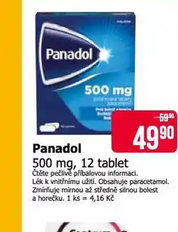 Teta Panadol nabídka
