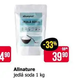 Teta Allnature jedlá soda nabídka