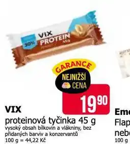 Teta Vix proteinová tyčinka nabídka