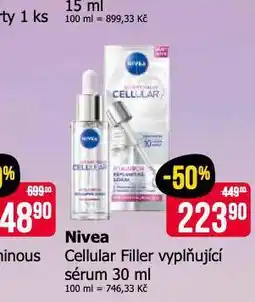 Teta Nivea vyplňující sérum nabídka