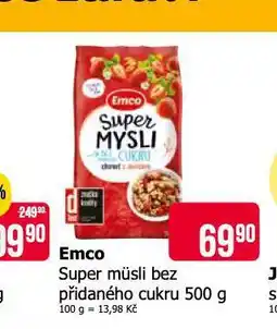 Teta Emco super müsli nabídka