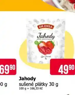 Teta Jahody sušené plátky nabídka