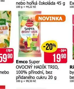 Teta Emco super ovocný hadík nabídka