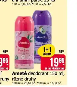Teta Ameté deodorant nabídka