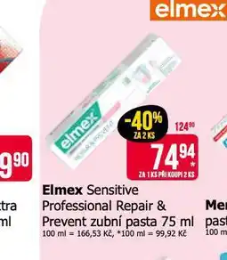 Teta Elmex zubní pasta nabídka