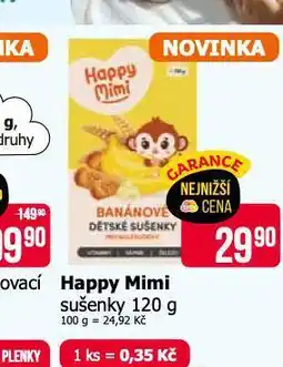 Teta Happy mini sušenky nabídka