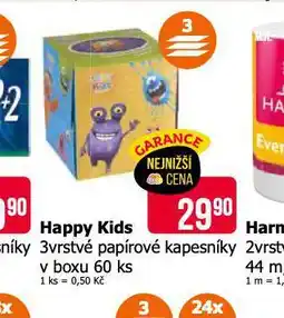 Teta Happy kids papírové kapesníky nabídka