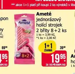 Teta Ameté jednorázový holicí strojek nabídka
