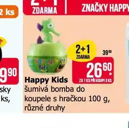 Teta Happy kids šumivá bomba do koupele nabídka