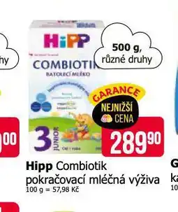 Teta Hipp kojenecká výživa nabídka
