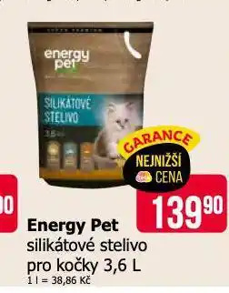 Teta Energy pet silikátové stelivo pro kočky nabídka