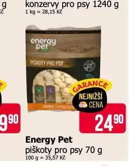 Teta Energy pet piškoty pro psy nabídka