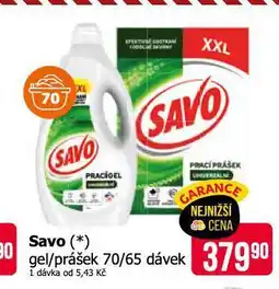 Teta Savo prací prostředek nabídka