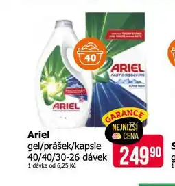Teta Ariel prací prostředek nabídka
