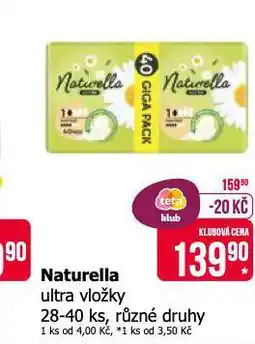 Teta Naturella dámské vložky nabídka