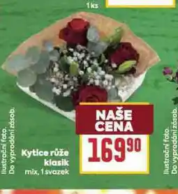 Billa Kytice růže klasik nabídka