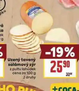 Billa Uzený tavený salámový sýr nabídka