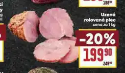Billa Uzená rolovaná plec nabídka