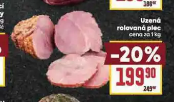 Billa Uzená rolovaná plec nabídka