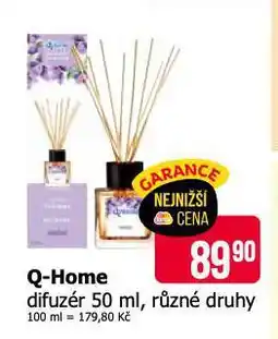 Teta Q-home difuzér nabídka