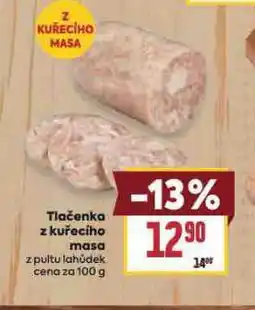 Billa Tlačenka z kuřecího masa nabídka