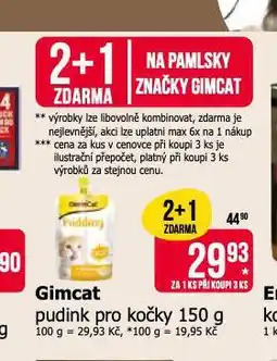 Teta Gimcat pudink pro kočky nabídka