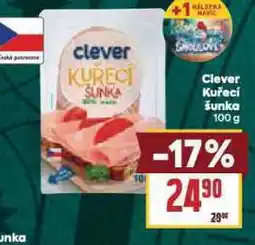 Billa Clever kuřecí šunka nabídka
