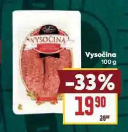 Billa Vyšočina nabídka