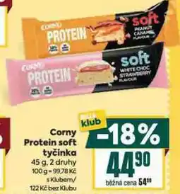 Billa Corny protein soft tyčinka nabídka