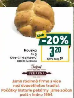 Billa Houska nabídka