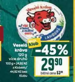 Billa Veselá kráva nabídka