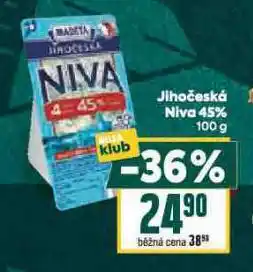 Billa Jihočeská niva 45% nabídka